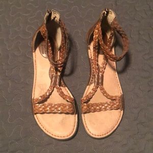 B.o.c. Women’s Brown Gladiator Sandals